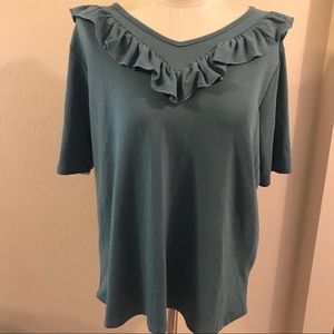 Loveappella Ruffle Top